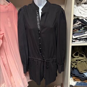 BCBG black romper , size 6